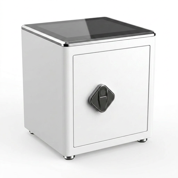 Biometric Security Safe Built for Advanced Protection, 2.4 Cu Ft Capacity, LED Touchscreen, Removable Shelving — Studio Shot