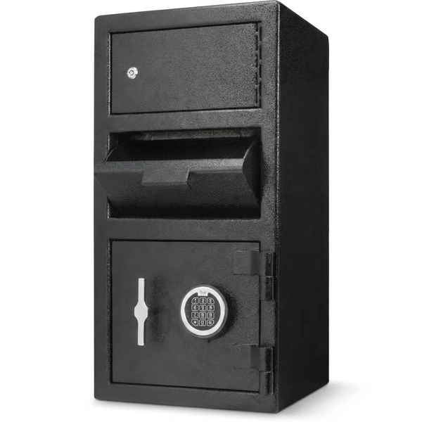Large Locker Depository Safe with Digital Keypad, 0.72 and 0.78 Cu. Ft. — Studio Shot
