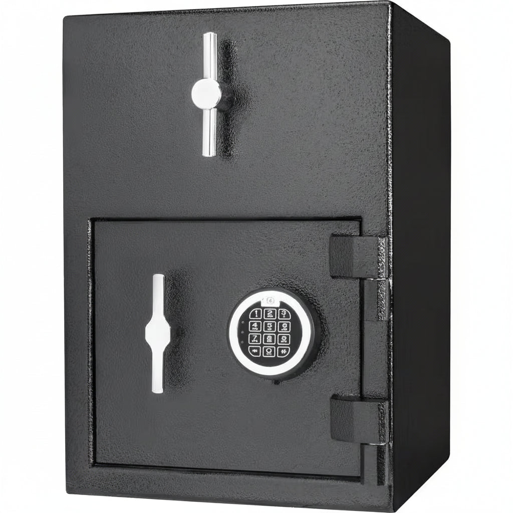 1.15 Cu. Ft. Rotary Hopper Depository Safe with Digital Keypad